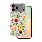 iPhone 17 Pro Mobilskal Glow Glam (Vit)