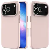 iPhone 17 Pro Mobilskal Liquid Silikon - Rosa