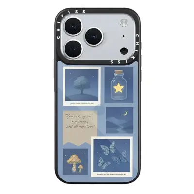 iPhone 17 Pro Mobilskal MagSafe Aluminium Silikon (Style C)