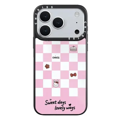 iPhone 17 Pro Mobilskal MagSafe Aluminium Silikon (Style F)