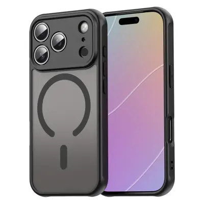 iPhone 17 Pro Mobilskal MagSafe Anti Drop - Svart