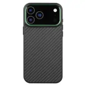 Mobilskal till iPhone 17 Pro MagSafe Aramid Fiber TPU - Grön (Grön)