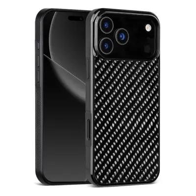 iPhone 17 Pro Mobilskal MagSafe Aramid Fiber Twill - Svart