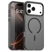 Mobilskal till iPhone 17 Pro MagSafe C-shaped Candy Color - Svart