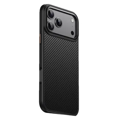 iPhone 17 Pro Mobilskal MagSafe Carbon Fiber - Svart