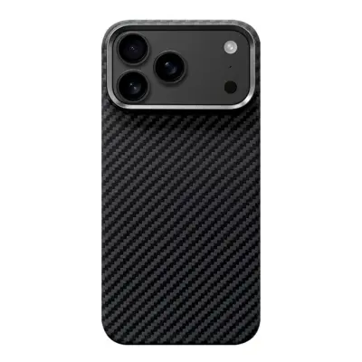 iPhone 17 Pro Mobilskal MagSafe Kevlar - 1500D Coarse