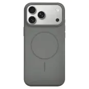 iPhone 17 Pro Mobilskal Magsafe Liquid Silikon - Grå