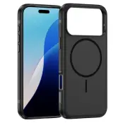 iPhone 17 Pro Mobilskal MagSafe PC + TPU Shockproof - Svart