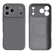 iPhone 17 Pro Mobilskal MagSafe Precise Cutouts - Mörkgrå