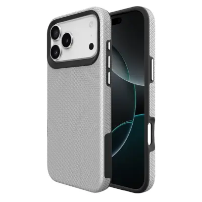iPhone 17 Pro Mobilskal MagSafe Protective TPU+PC - Silver