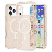 Mobilskal till iPhone 17 Pro MagSafe Puderglitter - Guld
