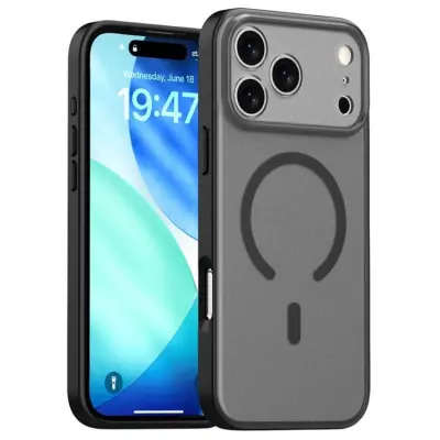 iPhone 17 Pro Mobilskal MagSafe Skin Feel - Svart