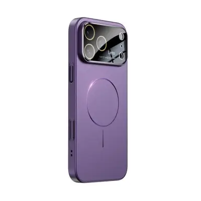 iPhone 17 Pro Mobilskal MagSafe Skin Touch - Lila