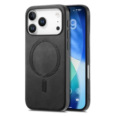 iPhone 17 Pro Mobilskal MagSafe Skin-touch - Svart