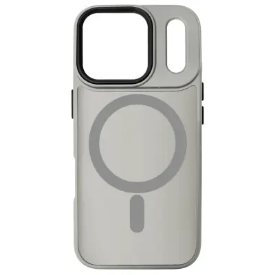 iPhone 17 Pro Mobilskal MagSafe Skin Touch - Titangrå