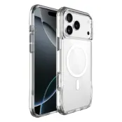 iPhone 17 Pro Mobilskal MagSafe TPU + PC Crystal Clear