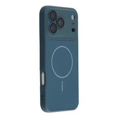 Mobilskal till iPhone 17 Pro MagSafe TPU + PC Skin Touch - Blå