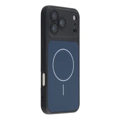 iPhone 17 Pro Mobilskal MagSafe TPU + PC Skin Touch - Svart