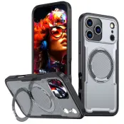 Mobilskal till iPhone 17 Pro MagSafe TPU+PC Kickstand - Grå