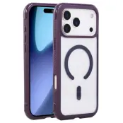 Mobilskal till iPhone 17 Pro MagSafe TPU+PC Transparent - Lila