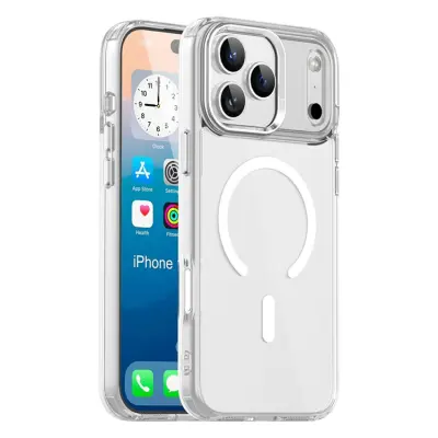 iPhone 17 Pro Mobilskal MagSafe Transparent TPU+PC - Transparent