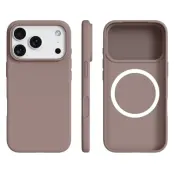 Mobilskal till iPhone 17 Pro MagSafe Ultra Thin Silicone - Chestnut Brun