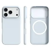 Mobilskal till iPhone 17 Pro MagSafe Ultra Thin Silicone - Glacier Blå