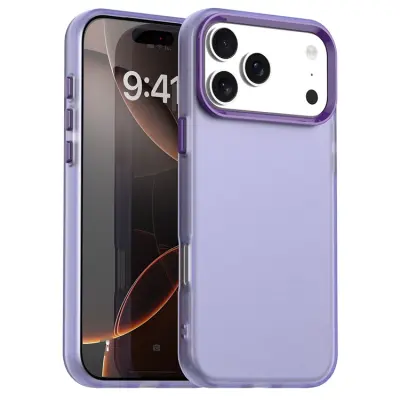 iPhone 17 Pro Mobilskal Matte Anti-Drop - Lila