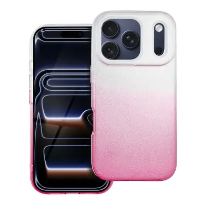 iPhone 17 Pro Mobilskal Shining - Transparent/Rosa