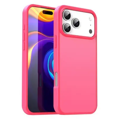 iPhone 17 Pro Mobilskal Skin Touch Matte - Rosa (Ros)