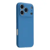 Mobilskal till iPhone 17 Pro Skin-Touch Rubberized - Blå