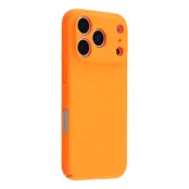 Mobilskal till iPhone 17 Pro Skin-Touch Rubberized - Orange