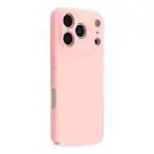Mobilskal till iPhone 17 Pro Skin-Touch Rubberized - Rosa