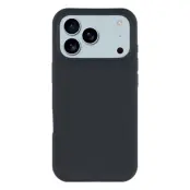 Mobilskal till iPhone 17 Pro Solid Silikon Shockproof - Svart