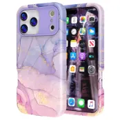 Mobilskal till iPhone 17 Pro Vattentryck - P-GWL10027 (Lila)
