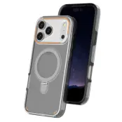 iPhone 17 Pro Mobiskal MagSafe Med Kickstand TPU + PC - Svart