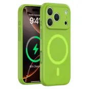 iPhone 17 Pro Mobiskal MagSafe Precision Fit - Senapsgrön