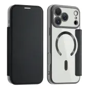 iPhone 17 Pro Plånboksfodral Magsafe RFID Blocking - Svart