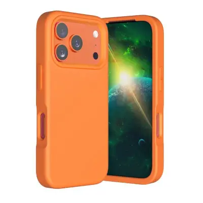 iPhone 17 Pro Mobilskal Shockproof EVA - Orange (Orange)