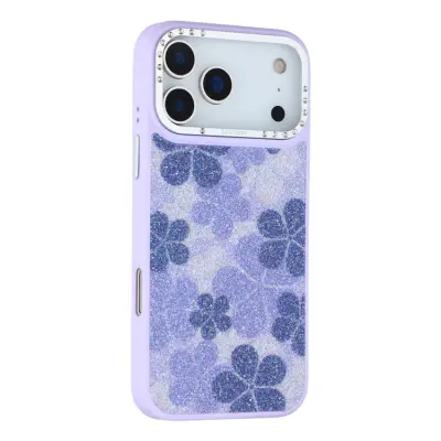 JAUCASE iPhone 17 Pro MagSafe Mobilskal Flower - Lila