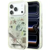 Karl Lagerfeld Liquid Glitter Beach Case (iPhone 17 Pro/18 Pro)
