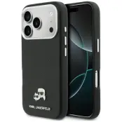 Karl Lagerfeld Mobilskal För iPhone 17 Pro MagSafe Karl Head Logo - Svart