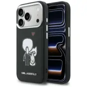 Karl Lagerfeld Mobilskal För iPhone 17 Pro Magsafe Karl&Choupette Back Logo