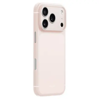 KZDOO iPhone 17 Pro Mobilskal Frosted Air Skin - Rosa