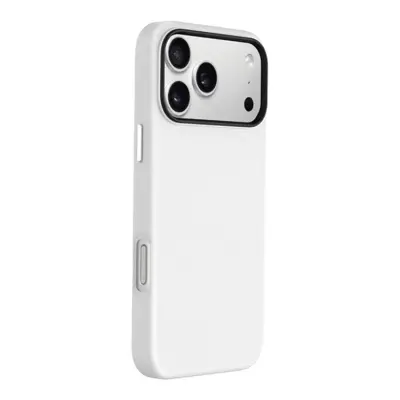 KZDOO iPhone 17 Pro Mobilskal MagSafe PU + PC Shockproof - Vit (Vit)