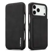 LC.IMEEKE iPhone 17 Pro Fodral Kortfodral Konstläder - Svart