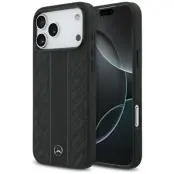 Mercedes Mobilskal till iPhone 17 Pro Magsafe Laurel Leaves Stripes - Svart