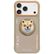 Nimmy iPhone 17 Pro Mobilskal MagSafe Glasses Cool Dog - Beige