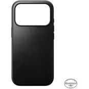 Nomad Modern Horween Leather Case (iPhone 17 Pro) - Svart