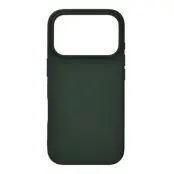 ONSALA Mobilskal till iPhone 17 Pro med Silikonkänsla - Olivgrön
